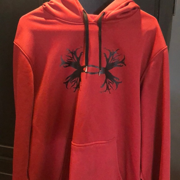 Men’s red hoodie - Picture 1 of 2